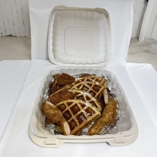 Chicken Fingers & Waffles Combo #3