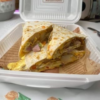 Loaded Breakfast Quesadilla