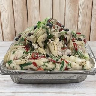 Greeky Chicken with Pasta Salad