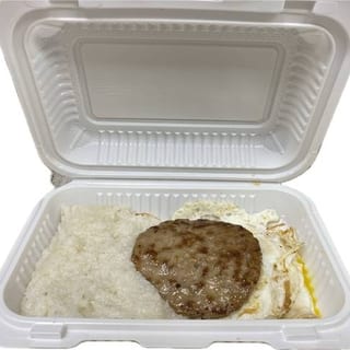 Grits with Eggs and Meat