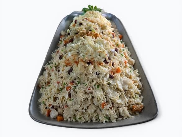 Orzo Cranberries and Feta Salad.