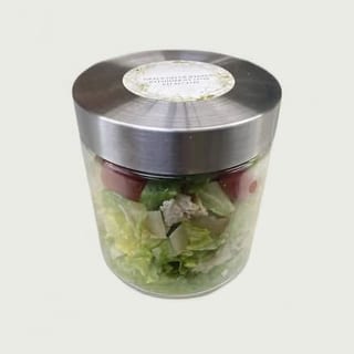 Chicken Caesar in A Jar Just Dress and Shake