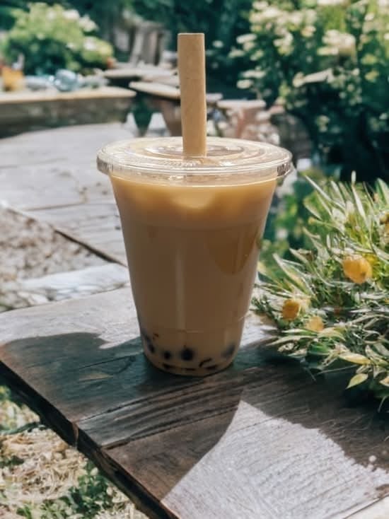 Brown Sugar Boba Tea.