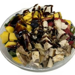 Tropical Salad with Chicken & Balsamic Glaze