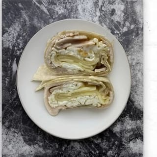 Light Grilled Turkey Wrap
