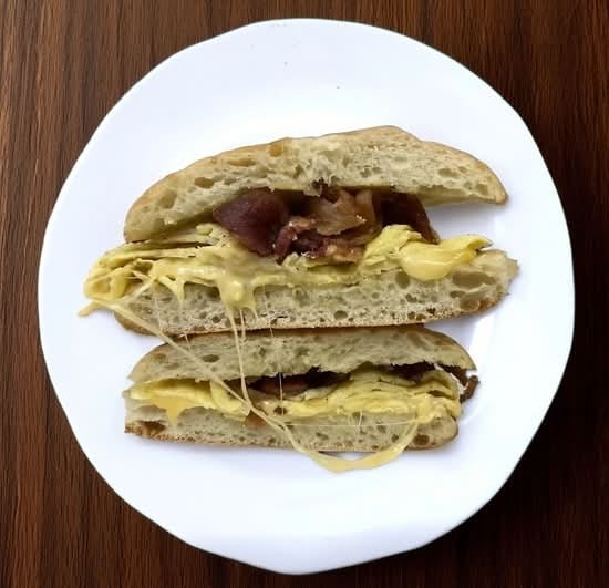 Bacon's Really Gouda with Eggs "BOGO".