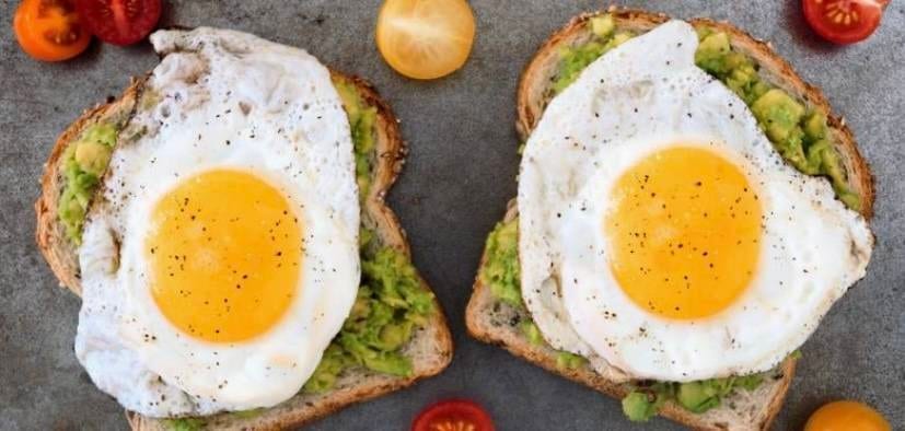 Avocado Toast N Eggs.