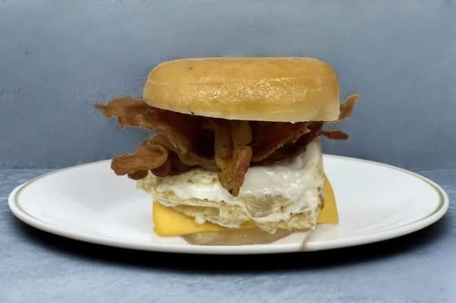 Solar Darkness Bacon, Eggs and Cheese.