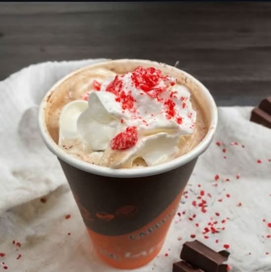 Peppermint Hot Chocolate.