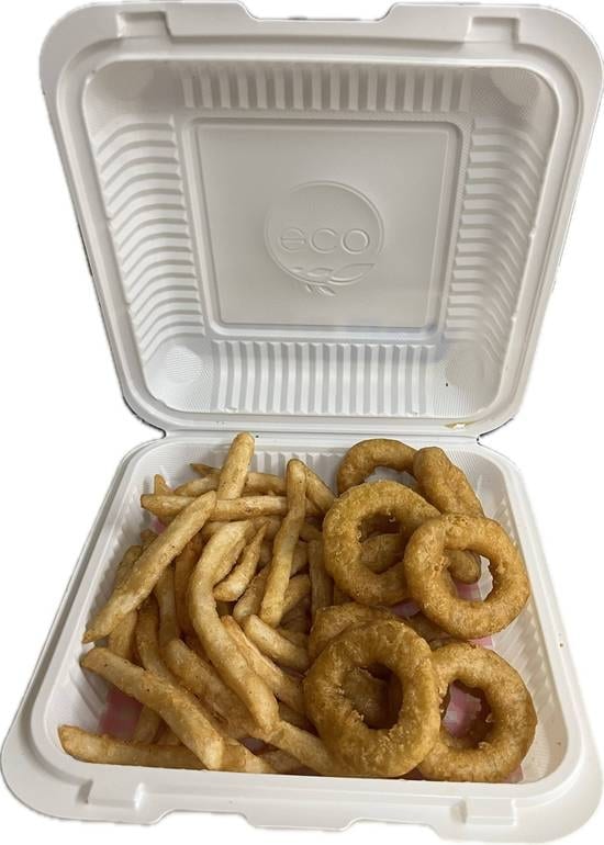 Calamari Rings & Fries Combo #7.
