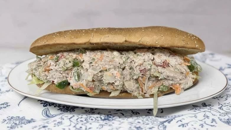 The Veggie Tuna Hero.