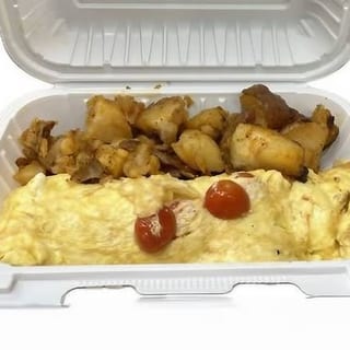 Shaved Parmesan Cheese Omelette