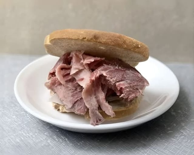 The Irish Piled High Corned Beef.