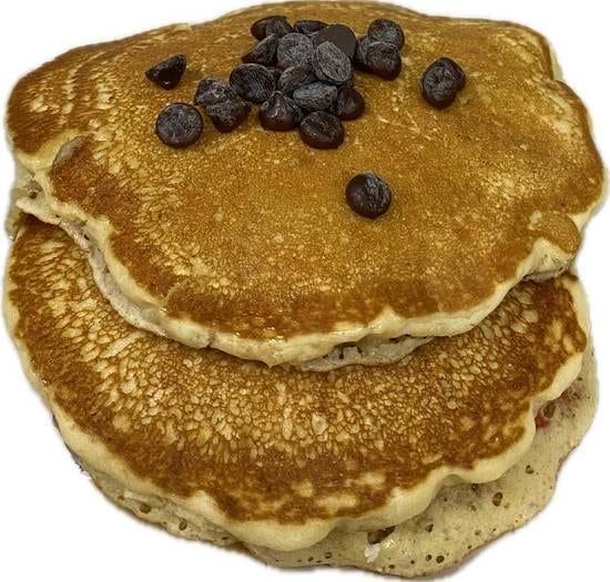 Chocolate Chip Pancakes.