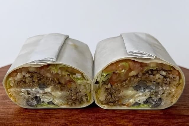 Gordo Beef Burrito.