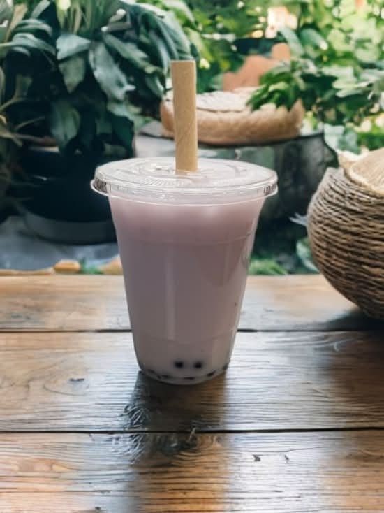 Taro Boba Tea.