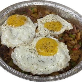 Kielbasa Breakfast Skillet with Eggs