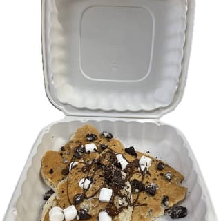 Cookies and Cream Marshmallow Pancakes