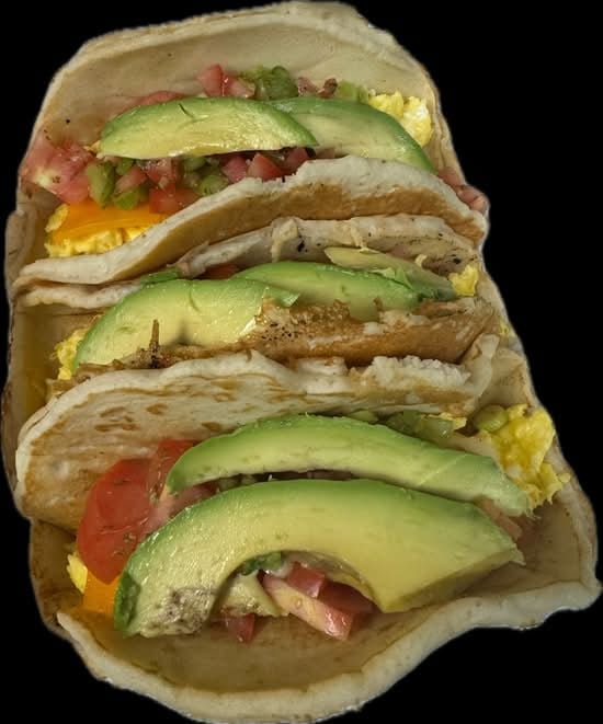 Grace's Taco Pancakes.