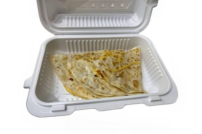 Philly Cheese Quesadilla.